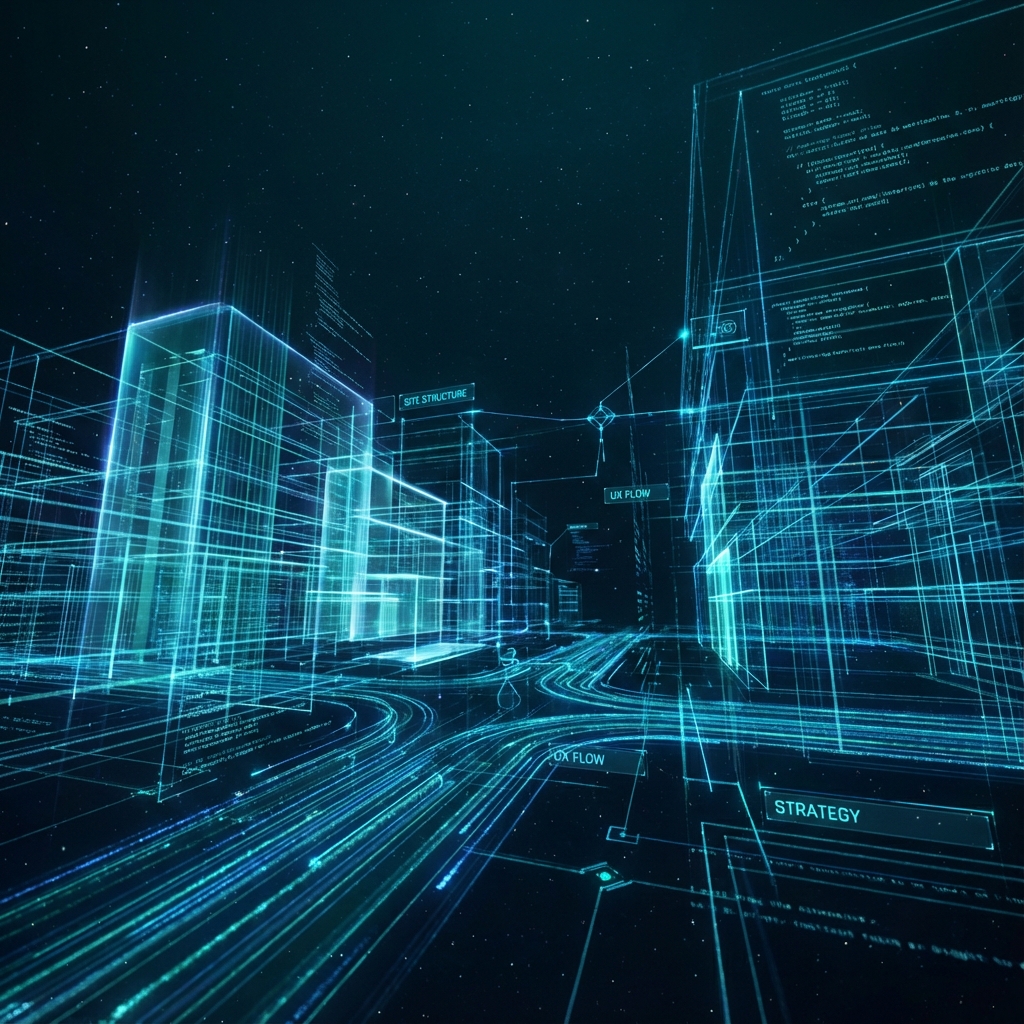 Digital Structure Background